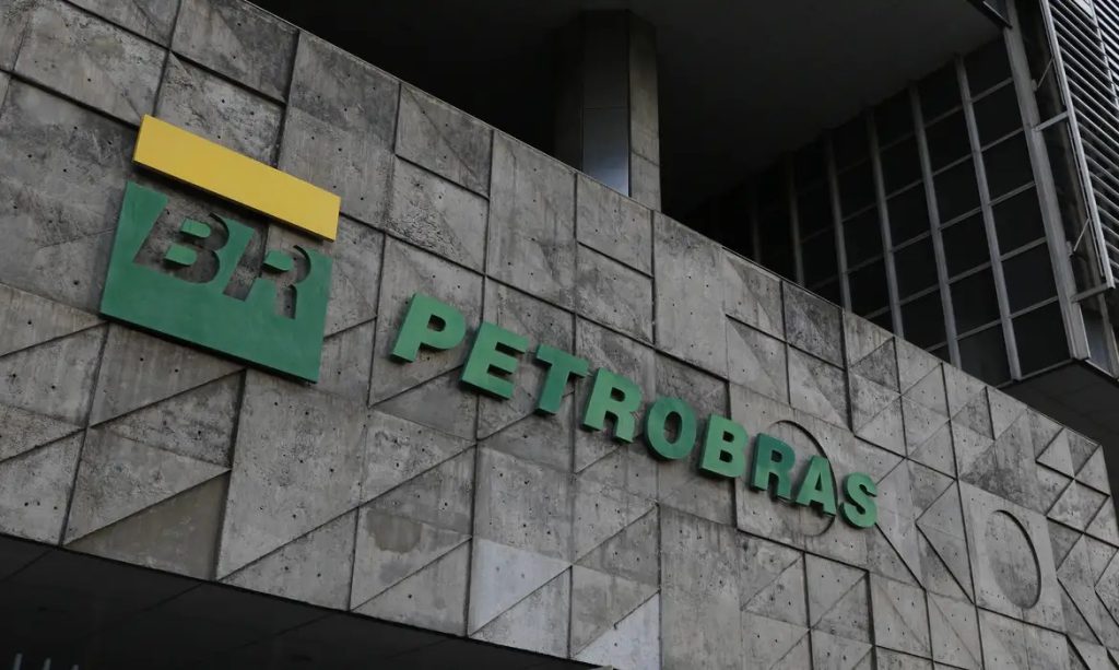 Fachada da Petrobras. 